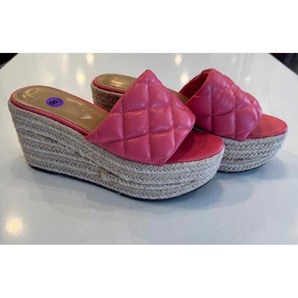 Marc Fisher Velia Espadrille Platform Sandal Size 8